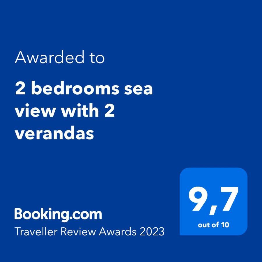 לרנקה Large Apt 2 Bedrooms Sea View & 2 Balconies מראה חיצוני תמונה